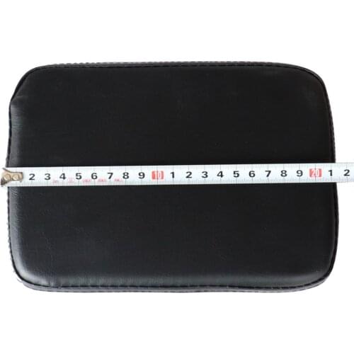 Motorcycle Backrest Cushion Pad For Harley Honda Suzuki Synthetic Leather Motorcycle Seat