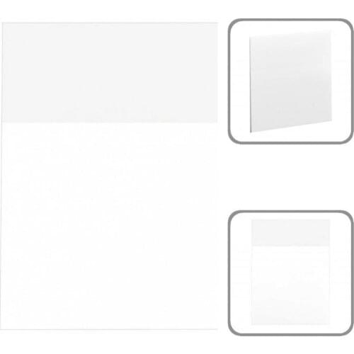 Scentless 100 Sheets Useful Self-Sticky Memo Paper Compact Notes Paper Strong Stickiness Office Supplies