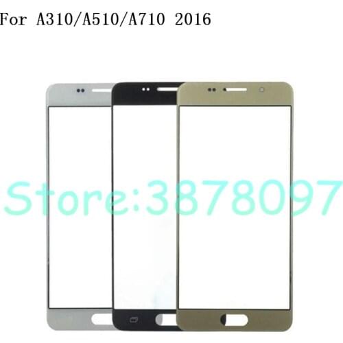 Touch Screen Panel Replacement For Samsung Galaxy A3 A5 A7 2016 A310 A510 A710 LCD Front Outer Glass Cover Lens With Logo