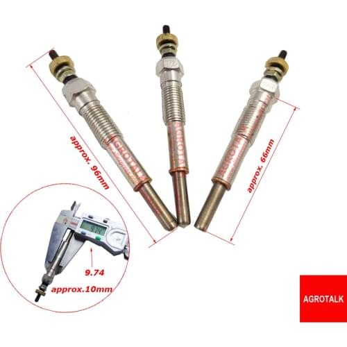Glow plug 12 v for Yangdong Y380T & Y385T or Y480 & Y485T, part number: Y480G-12200