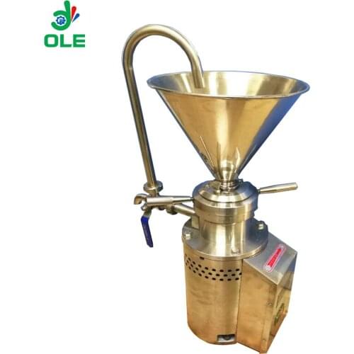 Stainless Steel Vertical Nut Milk Maker Machine Food Colloid Mill Machine