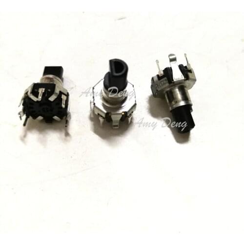 20pcs/lot Japans EC12D1524403 encoder with switch 30 posioning 15 pulse shaft length 17.5