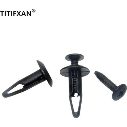 20PCS For Ford Mondeo Focus plastic fastener For Water tank cover Fob liner Latch clip