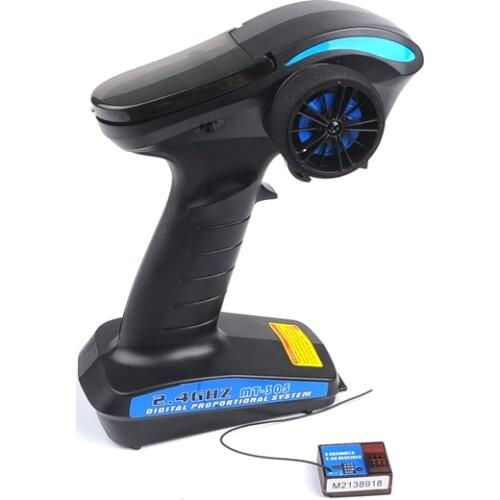 MT305 2.4G 3 channels High performance radio control transmitter and receiver for RC car and boat