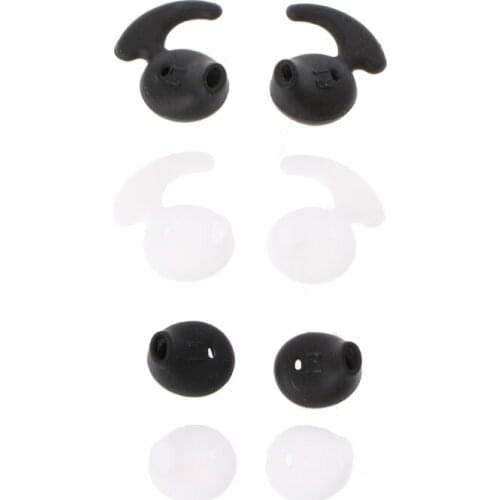 4 Pairs Silicone Eartip Earbud for samsung S6/S7 Level U EO-BG920 Bluetooth Earphone