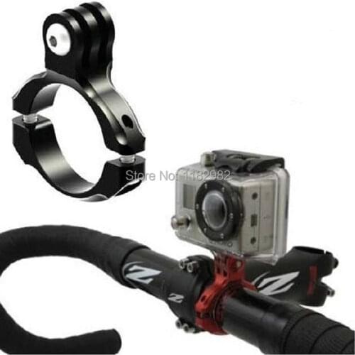 Aluminum Bike MOTO GoPro Handlebar Bar Mount Adapter For GoPro HERO 2 / 3