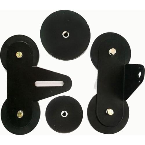 Rubber Coated Car lamp Magnet Auto led bar light Video Camera DVR holder stand base Barra Led work light ledbar Sucker brackets