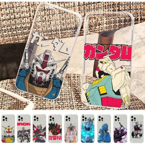 GUNDAM Phone Case for iPhone 11 12 pro XS MAX 8 7 6 6S Plus X 5S SE 2020 XR case