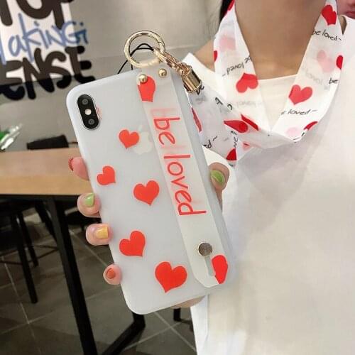 Neck Wrist Strap Phone Case For Samsung Galaxy A10 A20 A30 A50 A60 A70 A30s A50s S10 S20 Plus Ultra S9 S8 S10e Note 8 9 10 Plus