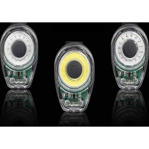 COB LED Bike Rear Light Taillight Bicycle Lamp USB Rechargeable Round Cycling Safety Light Bycicle Bicycle Accessories Equipment