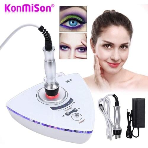 Home Use Portable RF Radio Frequency Facial Machine For Rejuvenation Blackhead Removal Wrinkle Lift Tigthen Facial Beauty Device