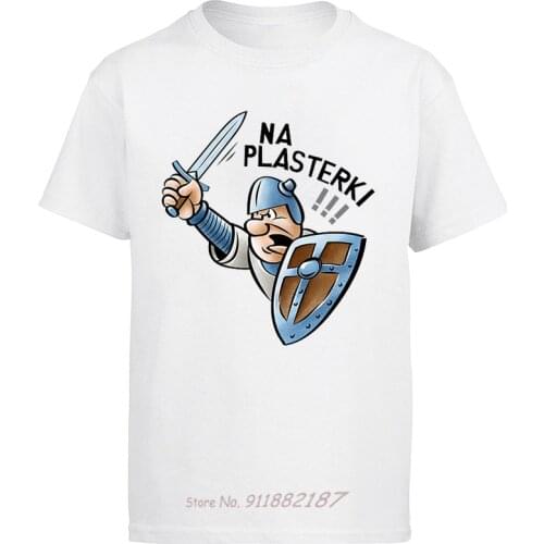 Poland Koszulka Smieszna Polish T-Shirt Polska Bajki Prl Prezent Komiks Kajko Free Style Tee Shirt mens clothing