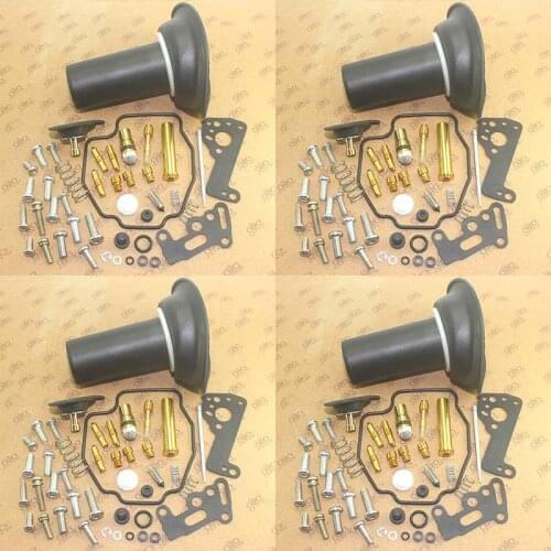 4set for V-MAX 1200 Vmax 1985-2000 V-MAX1200 Motorcycle carburetor repair kit plunger