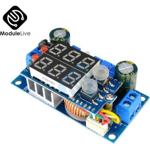 5A MPPT Solar Panel Controller DC-DC Step down Buck CC/CV Charging Module Dual LED Display