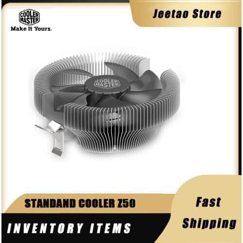 CoolerMaster Z50 Air-cooled CPU Radiator 9cm Computer Silent Fan For Intel 775 115X AMD AM2 AM2+ AM3 All-in-One and Small Cases