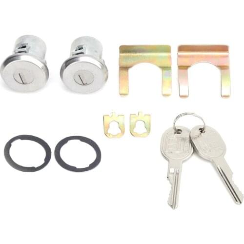 Trunk Lock Set Door Lock Key Set Coded 608307 Car Ignition Lock Barrel Type Ignition Switch Door Lock for Chevrolet