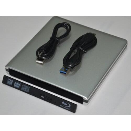 NIGUDEYANG External USB 3.0 Slim SATA Enclosure Caddy Case for Laptop CD/DVD Optical Drive 12.7mm SATA DVD ODD