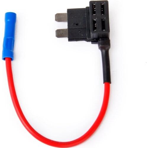 Add-A-Circuit Fuse TAP Adapter Standard (ATO, ATC) Blade Fuse Holder for Auto Car 32V