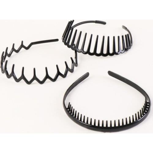 Hairbands Non-slip Bezel Colorful Rhinestone Flower Water Ripple Hair Hoop Headband for Women Hair Band Hair Accessories