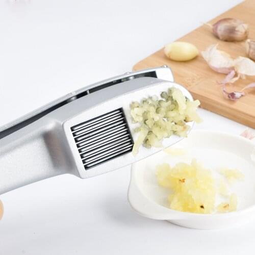 Aluminum Alloy Garlic Press Cheese Shredder Thickened Garlic Masher Cutter Slicer Kitchen Tool Kitchen Supplies Garlic Crusher