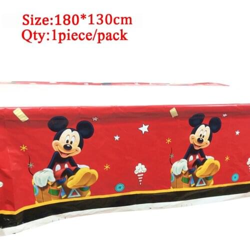 Disney Cars tablecloths kids birthday party decoration supplies mickey table cloth baby boss theme baby shower party table cloth