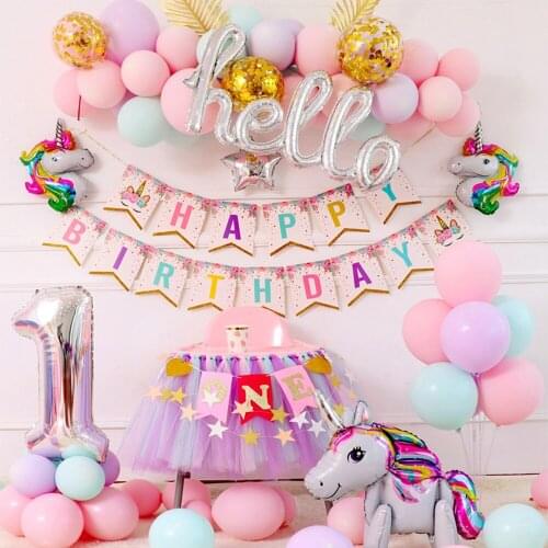 Party & Birthday DIY Decorations, Multiple theme selection Decorations Set for Girls Or Women,Kids.Age balloon Free customize