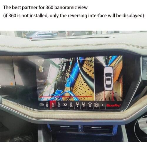 2019 Video Reverse Camera with Parking Guidelines for New Volkswagen Tuareg 15 inch OEM Navigation System