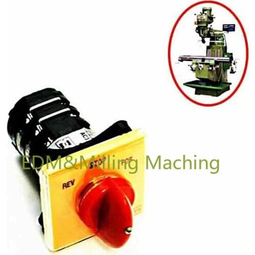 CNC Milling Machine Part Forward Reverse 3 Phase Motor Mill Switch For Bridgeport Mill Tool