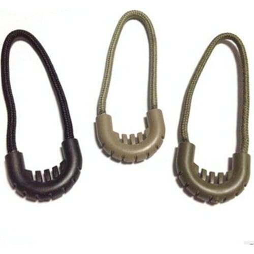 10PCS Outdoor camping Tools EDC Multipurpose Bag Backpack Zipper Buckle Rope for Men Security Useful Anti-theft Accessory FW078