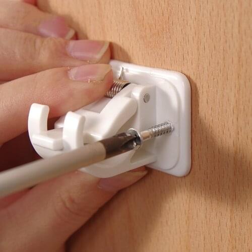 2 Pcs Self-adhesive Room Curtain Hanging Rod Bracket Shower Curtain Organizer Bathroom Towel Bar Hook Support Rail Clamps Fixed