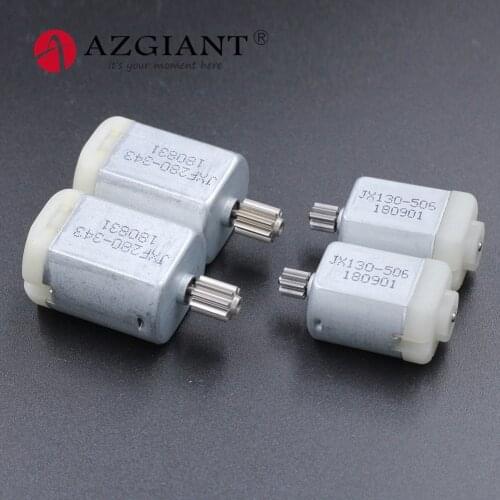 AZGIANT 4pcs/lot Car Door Lock Micro Motor Central Locking Motors for AUDI A4 A6 Q3 Q5 TT A5 Engine DIY Parts Car Accessories