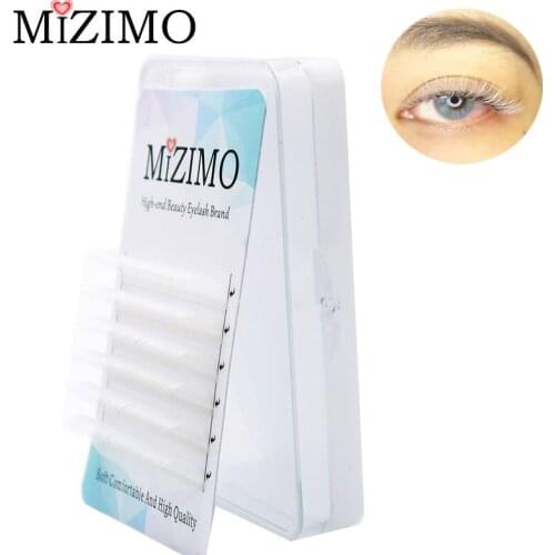MIZIMO new color grafting eyelashes 0.07 / 0.1mm C / D 8-17mm artificial mane white eyelashes personality eyelash extension