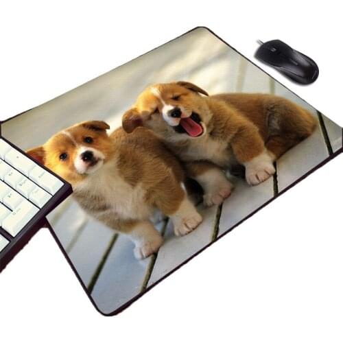 So Cool Beautiful Cute Lovely Dogs Animal Pattern Mousepad Anti-skid Pets Cat Diy Computer Gaming Mouse Pad Keyboard