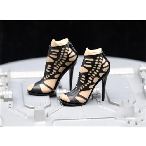 Best Sell Scale 1/6th Female Soldier High Heels In Stock Can Be Suitable For HT PH JO Body Figures