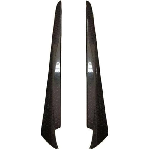 Carbon fiber window knife for hiace 05-18 rhombus pattern style