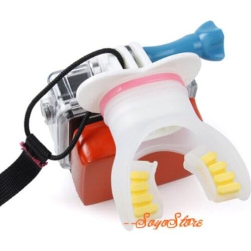 Mouth Mount Surf Surfing surfboard Snowboarding Mount For Gopro Hero 6 7 5 4 Xiaomi YI 4K II SJCAM SJ5000 SJ4000 Accessories