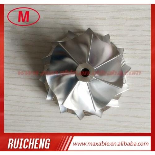 TD04HL 19T 46.02/58.00mm 7+7 blades 49189-X BILLET Turbocharger Billet/milling/aluminum 2024 compressor wheel