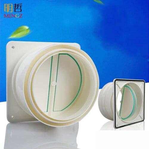 Vidric Hood non-return Valve Flue Check Valve Kitchen Toilet Public Flue Valve Outlet Exhaust Pipe smoke-proof