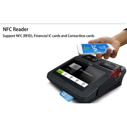 All in one 3G NFC Android Pos System with Barcode Scanner and Thermal printer