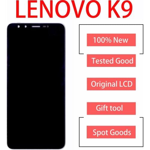 Original 5.7 Inch For LENOVO K9 l38043 LCD Display With Touch Screen Digitizer Glass Assembly parts For LENOVO K 9