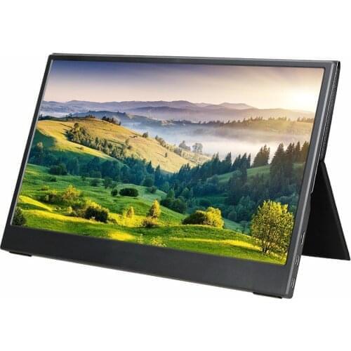 15.6 Inch Portable Led Monitor Gaming Portable Touchscreen Monitor With Two Type-C For Computer And Phone