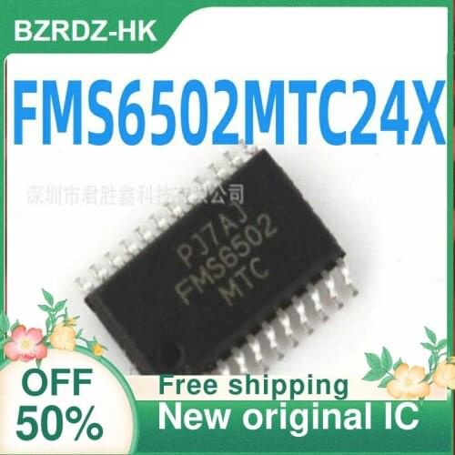 2-10PCS/lot FMS6502MTC24X TSSOP-24 FMS6502 TSSOP-24 New original IC