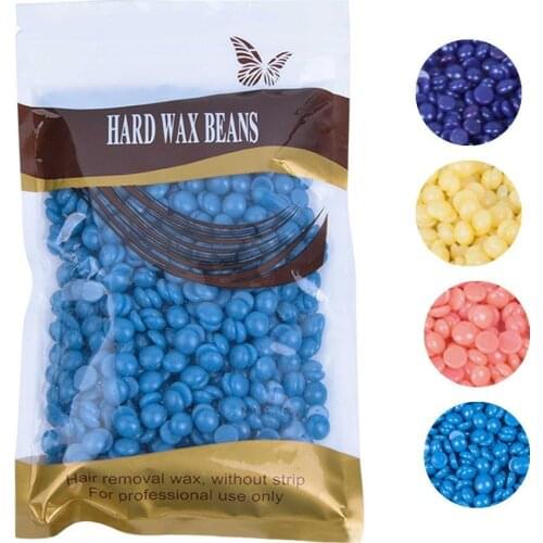 300g Summer Depilatory Hard Wax Beans Painless Waxing Body Bikini No Strip Depilatory Hot Film Hard Wax Hair Removal Beans