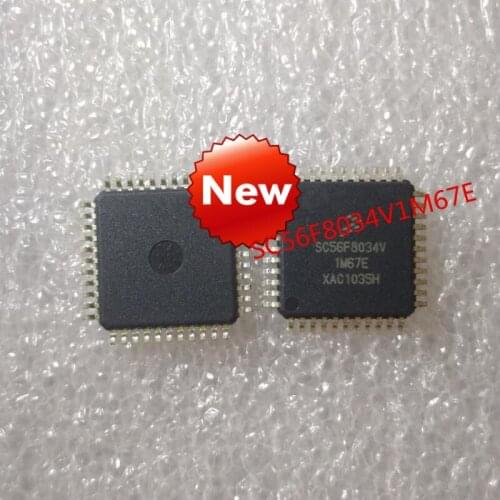 5PCS 100% New SC56F8034V SC56F8034V1M67E QFP44