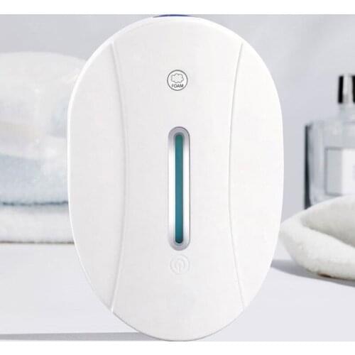 550ml Automatic Liquid Soap Dispenser Touchless Sensor Foam Hand Washer Sanitizer Alcohol Spray Wall Hand Washing Machine