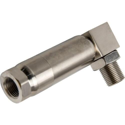 90° Oxygen O2 Sensor Spacer Check Engine Light CEL Fix Bung Catalytic Converter fit most vehicle with the m18x1.5 o2 sensor hole