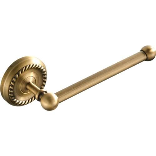 Chaowalmai Bathroom Accessories Toilet Paper Holders Brass Towel Holder Bathroom Tissue Paper Roll Holder Wall Mounted