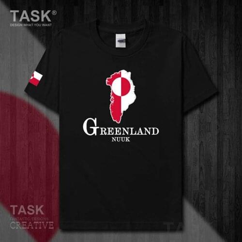 Greenland GRL Greenlandic Inuit Greenlander GL Nuuk mens t shirt Short Sleeve sports clothes cotton Printed t-shirts summer 50