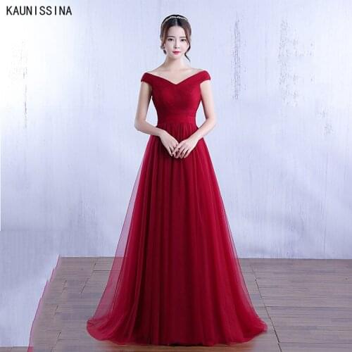 Womens Off Shoulder Dresses KAUNISSINA China