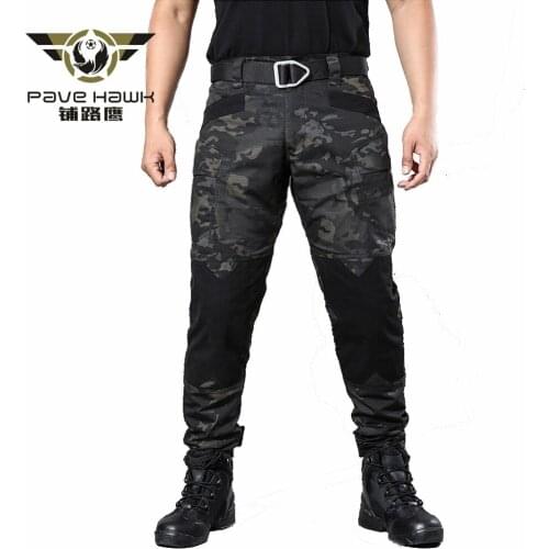Men Hunting Camouflage Pants Outdoor Sports Camping Fishing Hiking Climbing Pants Men Waterproof Military Tactical Trousers